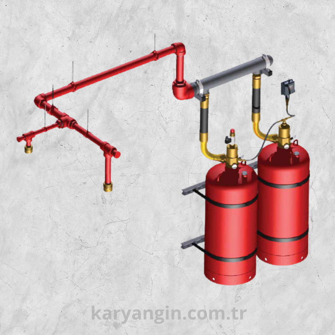 FM200 Gazlı Yangın Söndürme Sistemleri